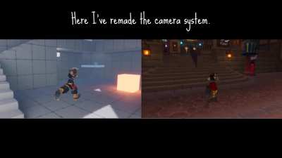 I remade the camera system from Kingdom Hearts!