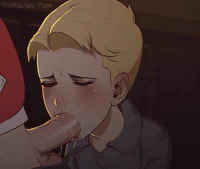 Blow job in secret