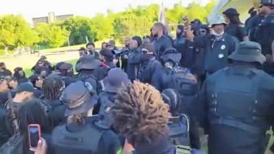Ahead of 100 year anniversary of Tulsa race riots a militia descends on Oklahoma
