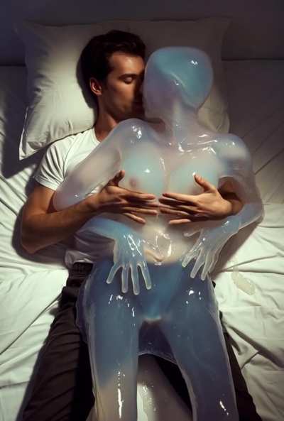 My slime girlfriend&rsquo;s favorite position