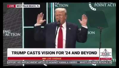 Trump: You have to get out and vote. You won&rsquo;t have to do it anymore. Four years, it will be fixed, it will be fine. You won&rsquo;t have to vote anymore.. In four years, you won&rsquo;t have to vote again.