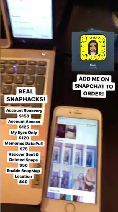 add @naequality on Snap for Snapchat, Instagram , &amp;amp; Facebook Hacks! Telegram Group Link + Proof In The Telegram Below!
