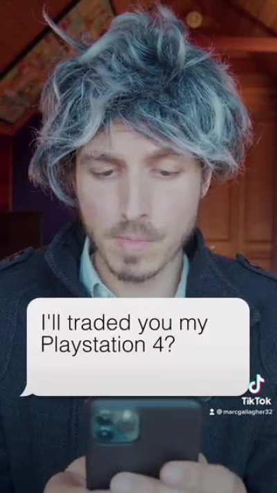 Trying to sell stuff online.