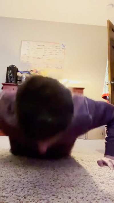 Hitting that push-up goal