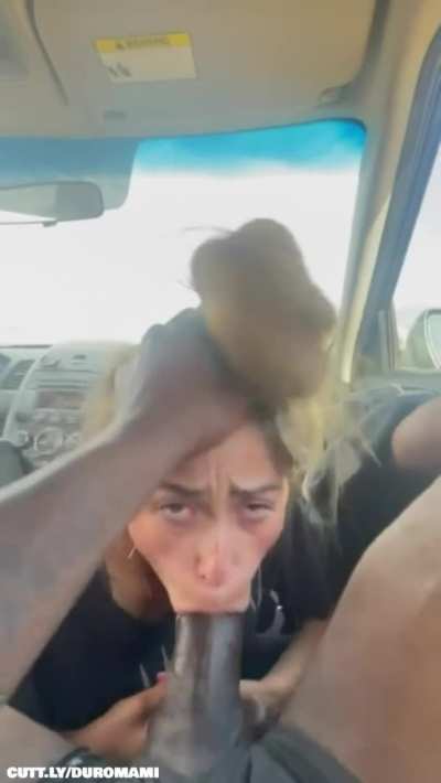 Choking on his BBC