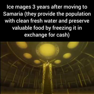 They would be an essential part of the economy