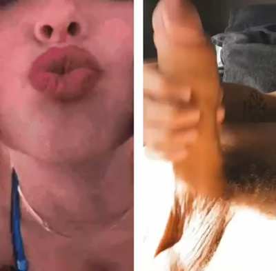 Addison wants to give that fat cock a kiss