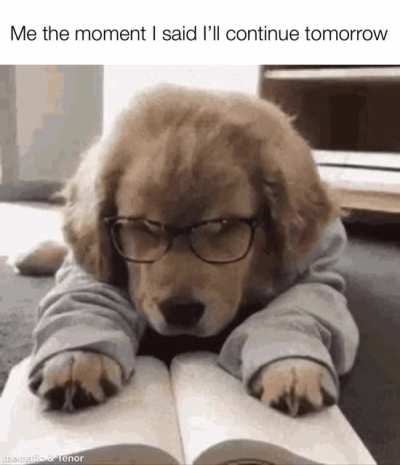 I can be lazy sometimes