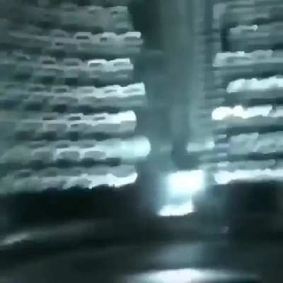 Man stuck at wash machine