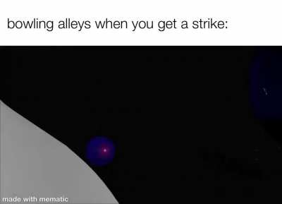 bowling alley.
