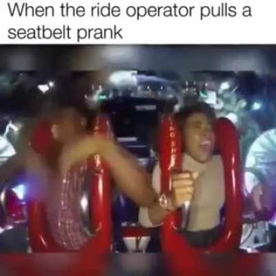 The &lsquo;ol loose seatbelt trick.