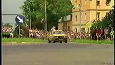 1987 FSO RALLY TEAM footage, some unreal atmosphere here  