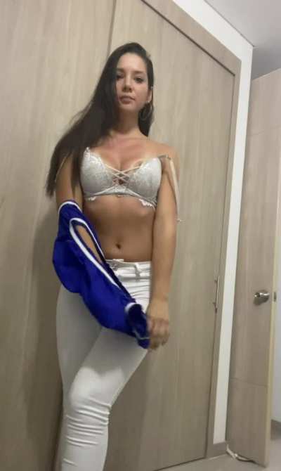 You can stay but your clothes must go