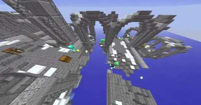 Killing 2 People in Skywars While AFK