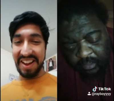 Duet with a really nice guy😍😍