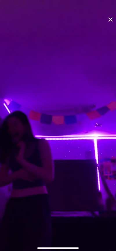 Estella pantsed by Sonia on @emmaskala Live