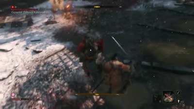 Finally a battle against a mini boss i won in my first try
