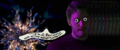 When I eat some glowsticks