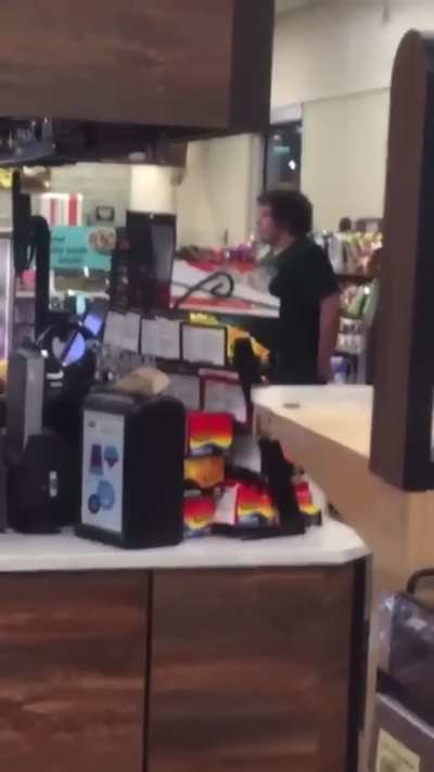 Keyboard Warrior decides to talk how he does online in real life