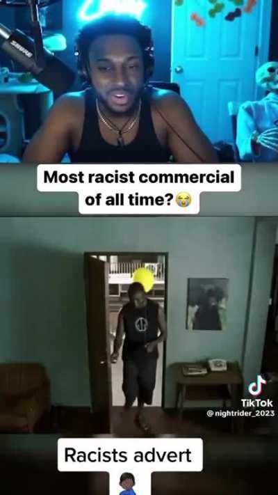 Racist tv advert