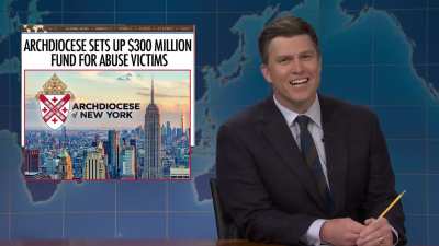 Michael Che Makes Colin Jost Insult Wife Scarlett Johansson in &lsquo;SNL&rsquo; Joke Swap: &ldquo;New research shows that millions of women leave the work force due to menopause. My girl already be like, &lsquo;Colin, I&rsquo;m warm. Colin, I&rsquo;m sweating.&rsquo; B----, you having a hot flas