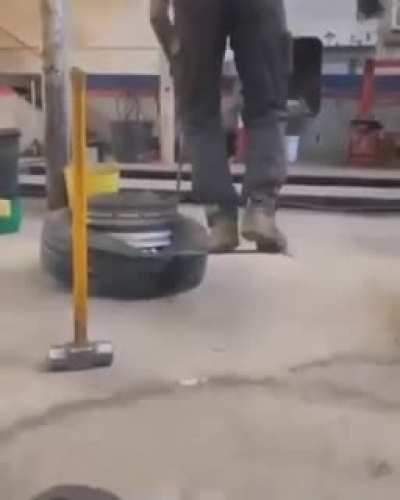 Those poor balls...