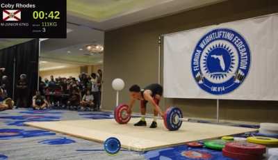 111kg Snatch @ 67kg &amp;amp; 18yrs old