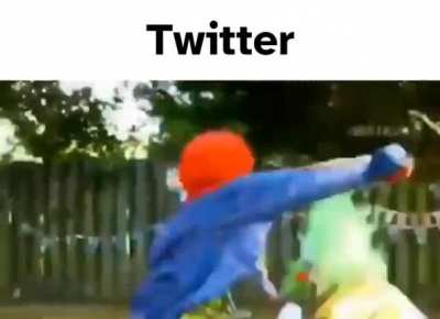 a debate on twitter