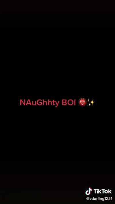 Naughty boy. (Marked as a spoiler because it&rsquo;s SB related and idk if I&rsquo;ll get warned for not marking it as a spoiler.)