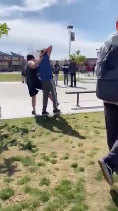 slammed on face