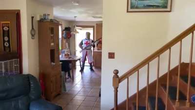 Son Caught in 4k