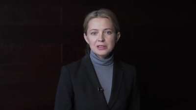 Natalia Poklonskaya calls out the War In Ukraine