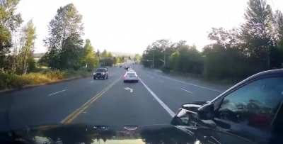 Claimed I &ldquo;came flying out of nowhere&rdquo;