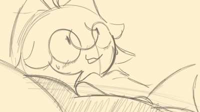another preview of my animation of neco arc