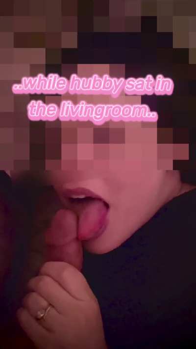 I was planning on sucking my husband’s cock when we got home 🤷🏻‍♀️