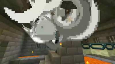 Minecraft be like.