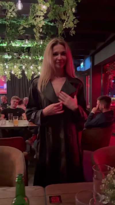 Me in crowded bar