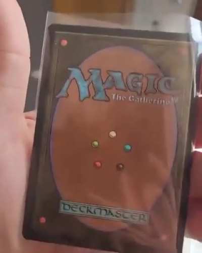 The guy who pulled &ldquo;The One Ring&rdquo; Magic card worth $2,600,000 took this video before sending it in for grading 
