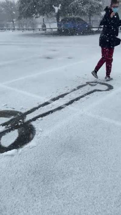 I&rsquo;ve never been in snow because I live in Texas, I&rsquo;ve waited 15 years to do this