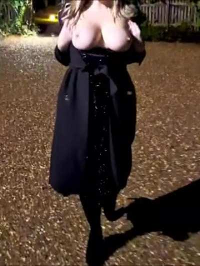 A few too many cocktails after our NYE meal! [GIF]