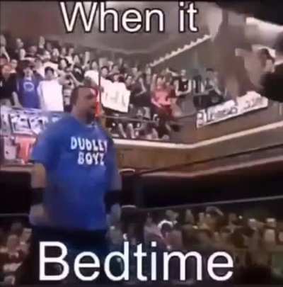 When sleeb time