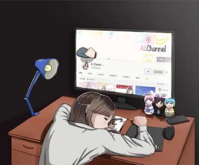 My Kizuna AI animation.