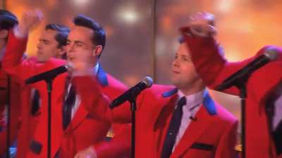 Ant &amp;amp; Dec and Jersey Boys - Can&rsquo;t Take My Eyes Off You