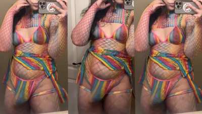 On a scale of 1-10, how normal are you about the way I jiggle? 🌈😊🍆