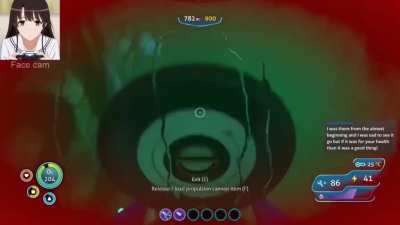 Ship mastertv playing Subnautica
