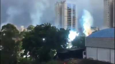 Cascade short circuits - S&atilde;o Paulo, Brazil (2019)