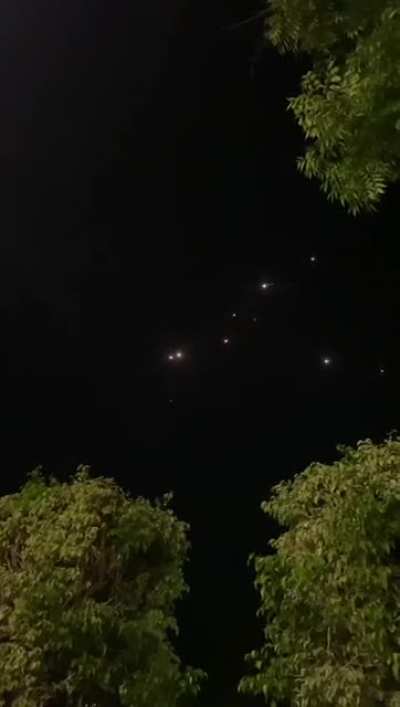 Missiles over israel