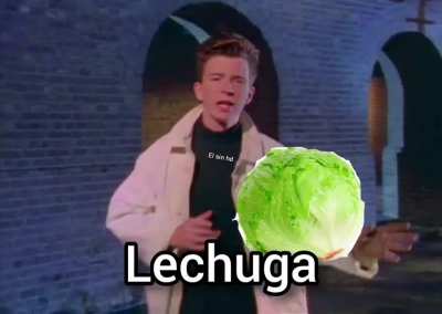 D&iacute;a uno publicando lechuga hasta aparecer en el video del viejas