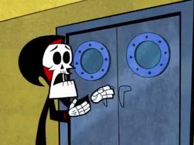"Fred, come out of the freezer!"