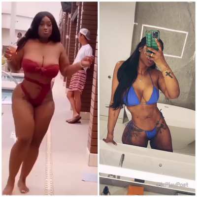This has to be the biggest fall off in baddie history. She really traded it all for an anorexic look